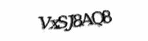 Security check image, please type the characters shown